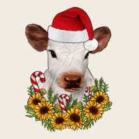 Calf Sunflower Christmas Premium Sweatshirt | Teevron