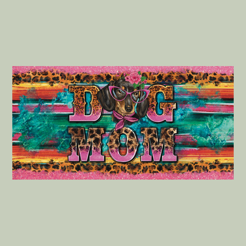 Dog Mom Danchshund  License Plate Template Ladies Tee by BarkalooDesign | Teevron
