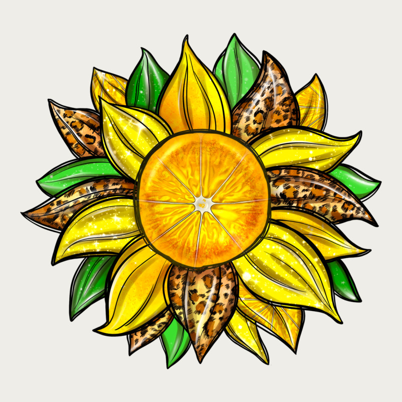 Lemon Sunflower Zipper Hoodie by Zillion Design Studio | Teevron