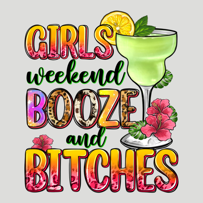 Girls Weekend Booze And Bitches Zipper Hoodie by Zillion Design Studio | Teevron