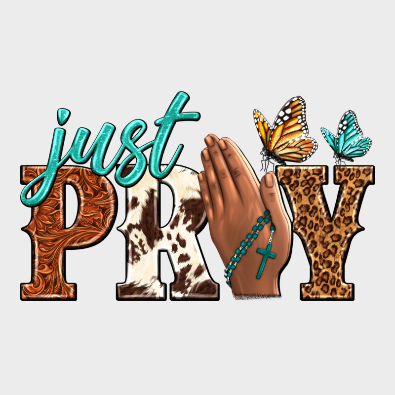 Just Pray Urban Hoodie by NancyCooperArtShop | Teevron
