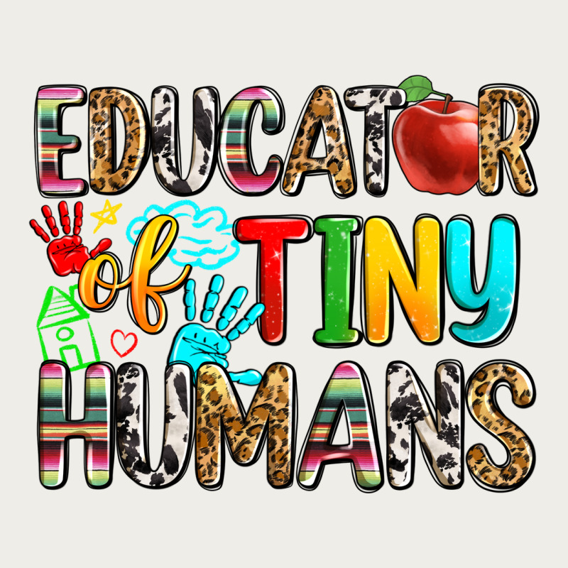 Educator Of Tiny Humans Zipper Hoodie by Zillion Design Studio | Teevron