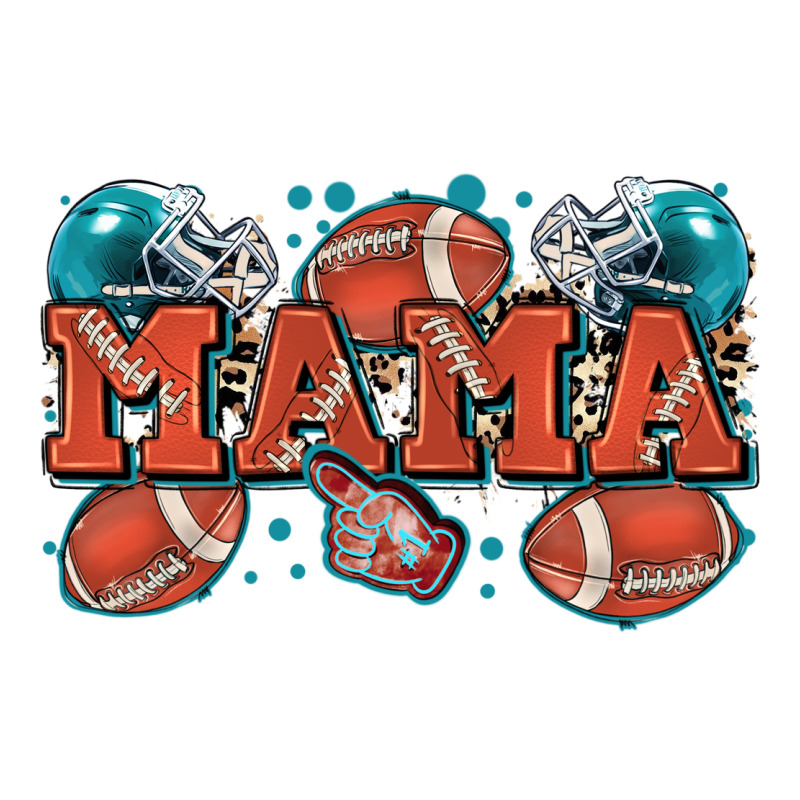 Mama American Football Classic Tee by Zillion Design Studio | Teevron