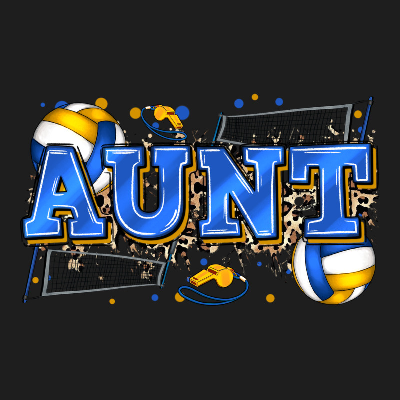Aunt Volleyball Classic Tee by Zillion Design Studio | Teevron