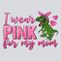 I Wear Pink For My Mom Zipper Hoodie | Teevron