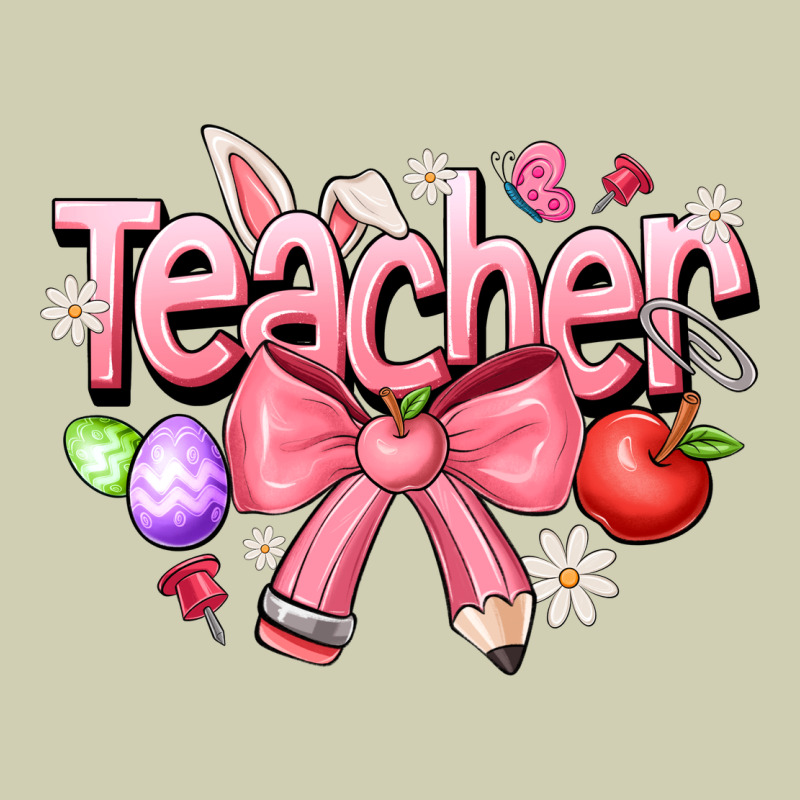 Easter Teacher Heavy Core Tee by CowhideDigitalArt | Teevron
