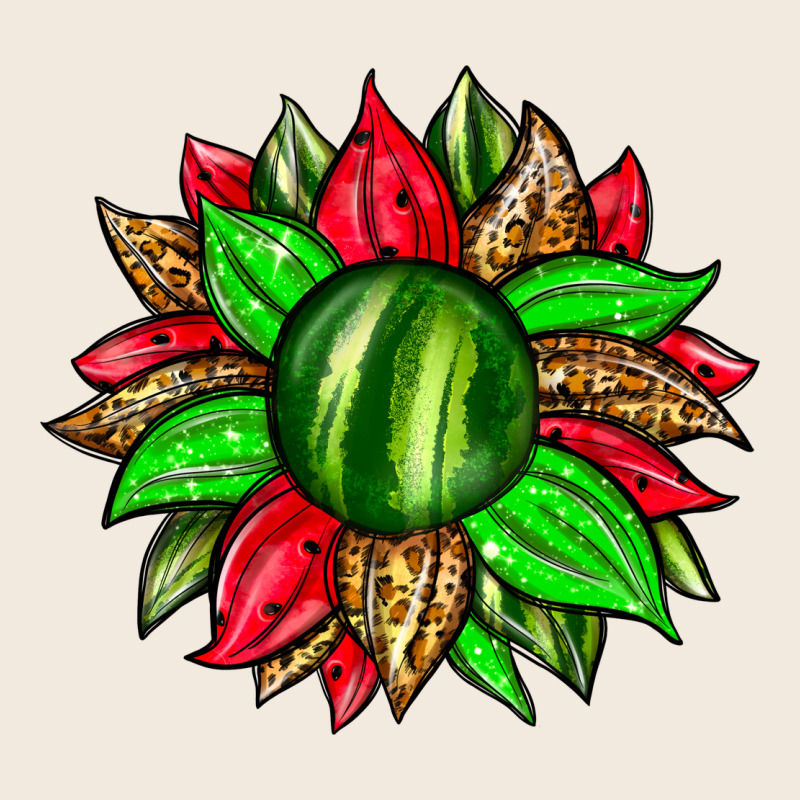 Watermelon Sunflower Zipper Hoodie by Zillion Design Studio | Teevron
