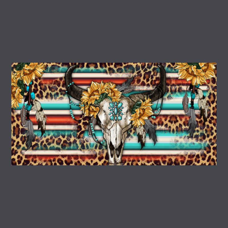 Boho Bull Skull And Serape Long Sleeve Tee by RanaPortraitStore | Teevron