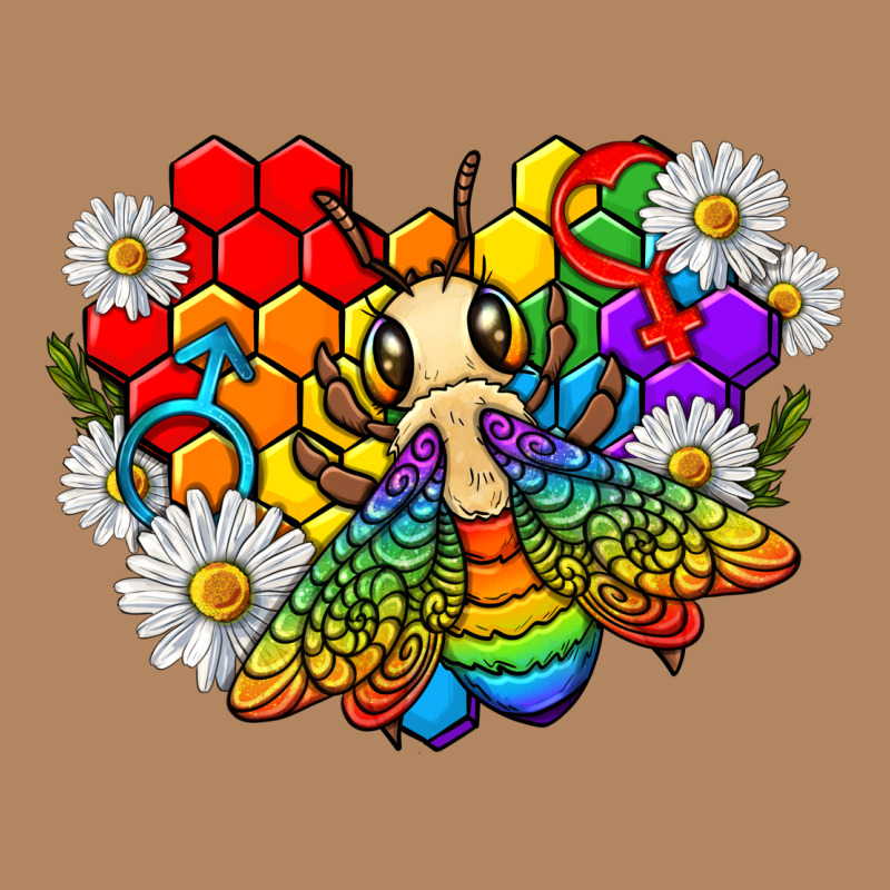 Pride Bee With Daisy Lgbtq Long Sleeve Tee by texasbilliewilder | Teevron