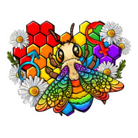 pride bee with daisy lgbtq | Teevron