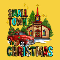 Small Town Christmas Church Western Truck Premium Sweatshirt | Teevron