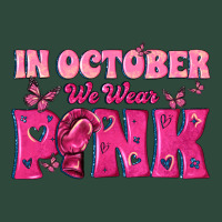 In October We Wear Pink Zipper Hoodie | Teevron