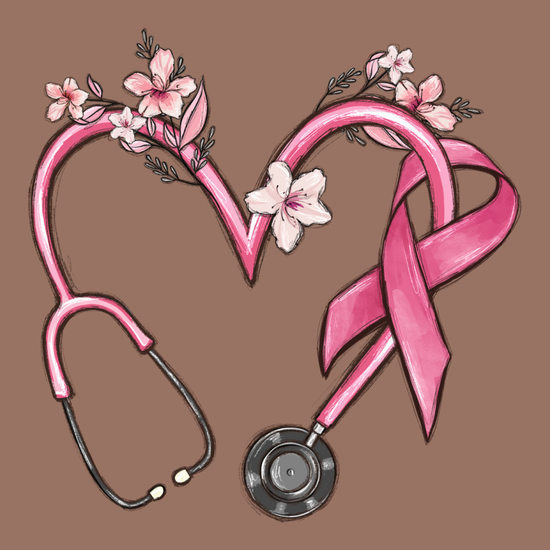 Stethoscope Nurse Medical Breast Cancer Awareness Premium Hoodie by MaliasSmallBusiness | Teevron