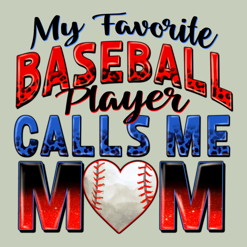 My Favorite Baseball Player Calls Me Mom Long Sleeve Tee by Zillion Design Studio | Teevron