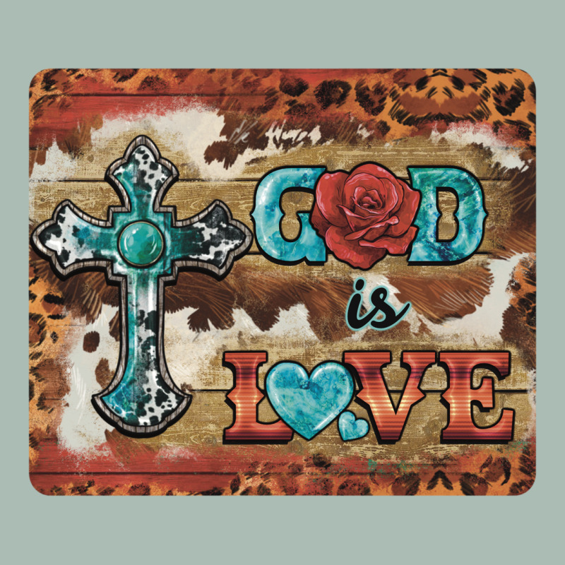 God Is Love Cross Classic Tee by BarkalooDesign | Teevron