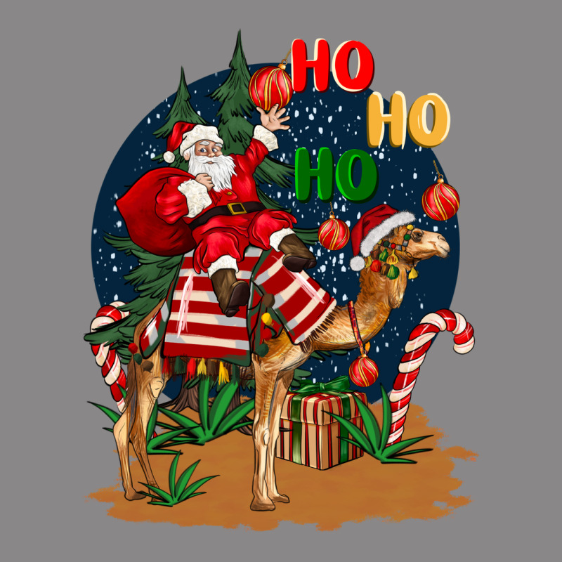 Christmas  Camel With Santa Vintage Tee by BarkalooDesign | Teevron