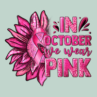 In October We Wear Pink Sunflower Zipper Hoodie | Teevron