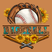 Western Baseball With Sunflower Heavyweight Hoodie | Teevron