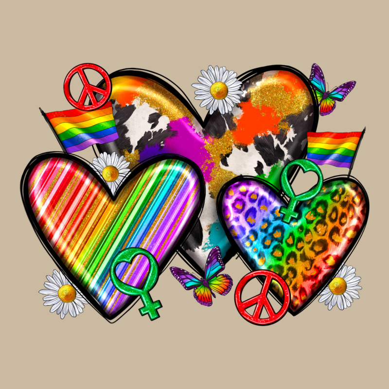 Pride Hearts Long Sleeve Tee by texasbilliewilder | Teevron