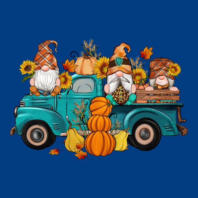 Fall Gnomes Truck Pumpkin Sunflowers Premium Sweatshirt by Artiststas | Teevron