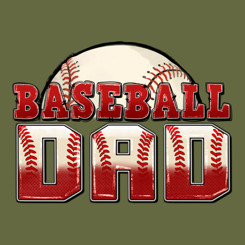 Baseball Dad Long Sleeve Tee by Zillion Design Studio | Teevron
