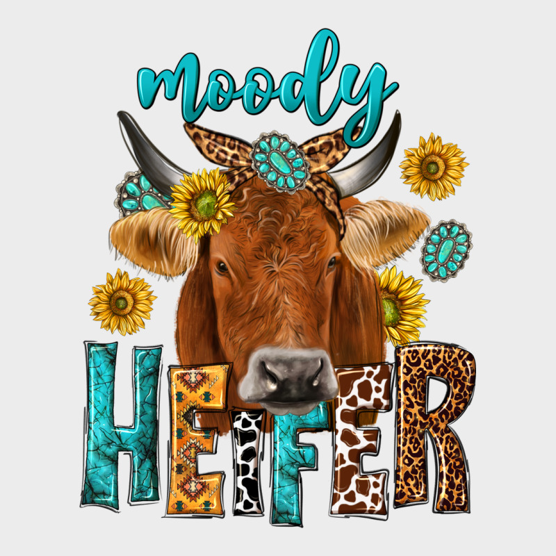 Moody Cow Urban Hoodie by NancyCooperArtShop | Teevron
