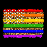 Lgbtq And Usa Flag Zipper Hoodie | Teevron