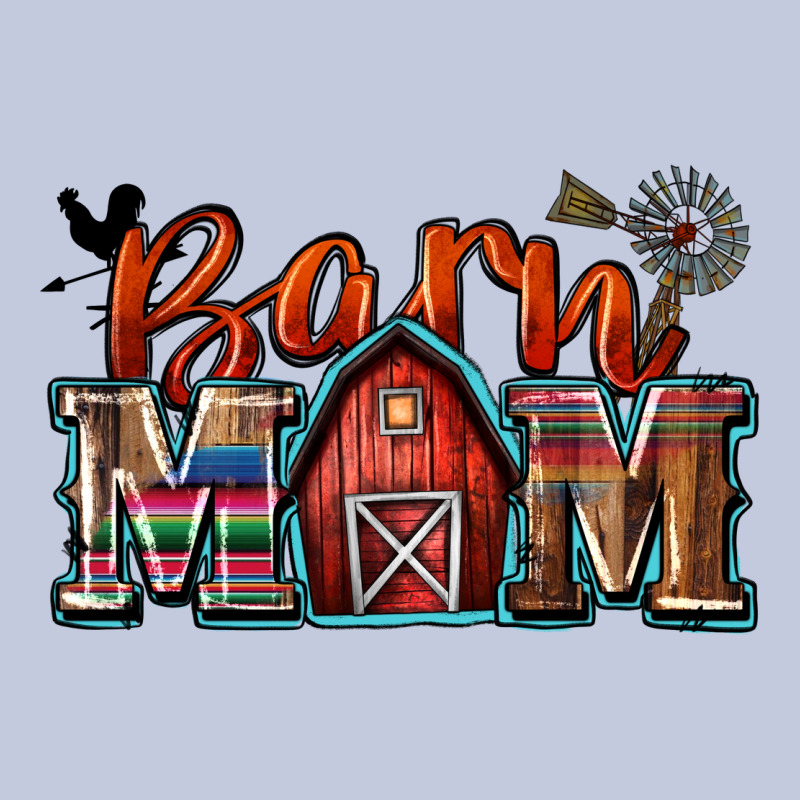 Barn Mom Long Sleeve Tee by Zillion Design Studio | Teevron