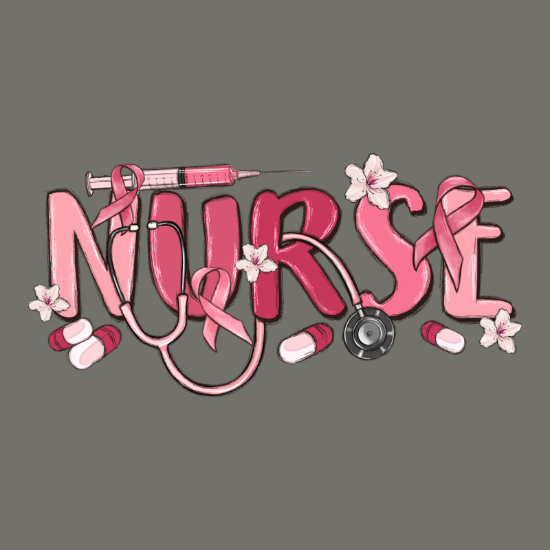 Nurse Breast Cancer Awareness Premium Hoodie by MaliasSmallBusiness | Teevron