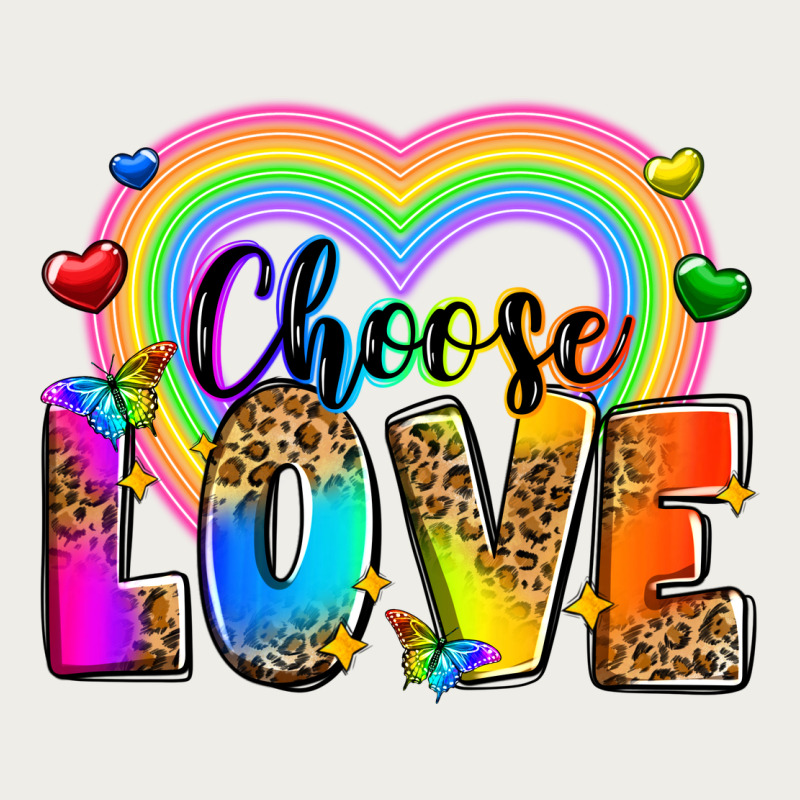 Choose Love Zipper Hoodie by Zillion Design Studio | Teevron