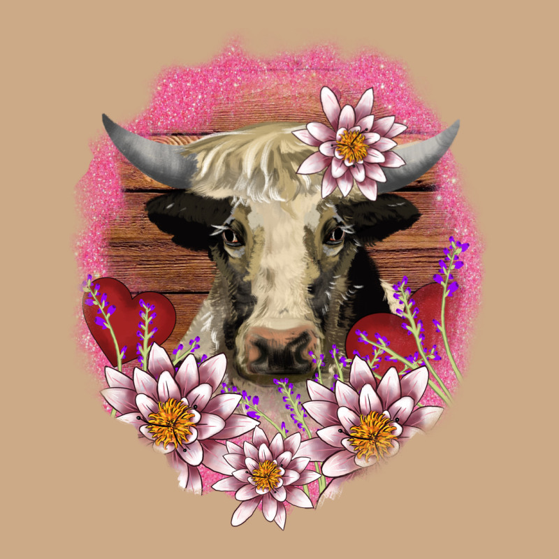 V.d Lotus And Cow Vintage Hoodie by AdoDesignShop | Teevron