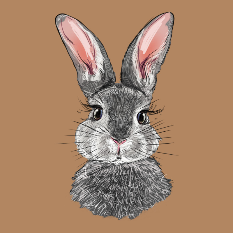 Bunny Face Long Sleeve Tee by RanaPortraitStore | Teevron