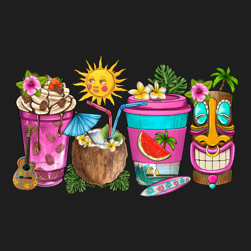 Aloha Coffe Cups Classic Tee by texasbilliewilder | Teevron
