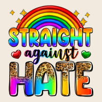 Straight Against Hate Zipper Hoodie | Teevron
