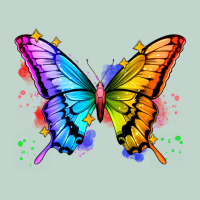 Rainbow Butterfly Zipper Hoodie | Teevron