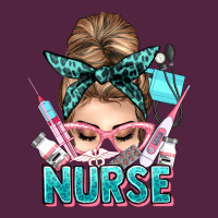 Nurse Life Messy Bun Urban Hoodie | Teevron