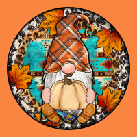 Fall Gnomes Round Earrings Premium Sweatshirt | Teevron