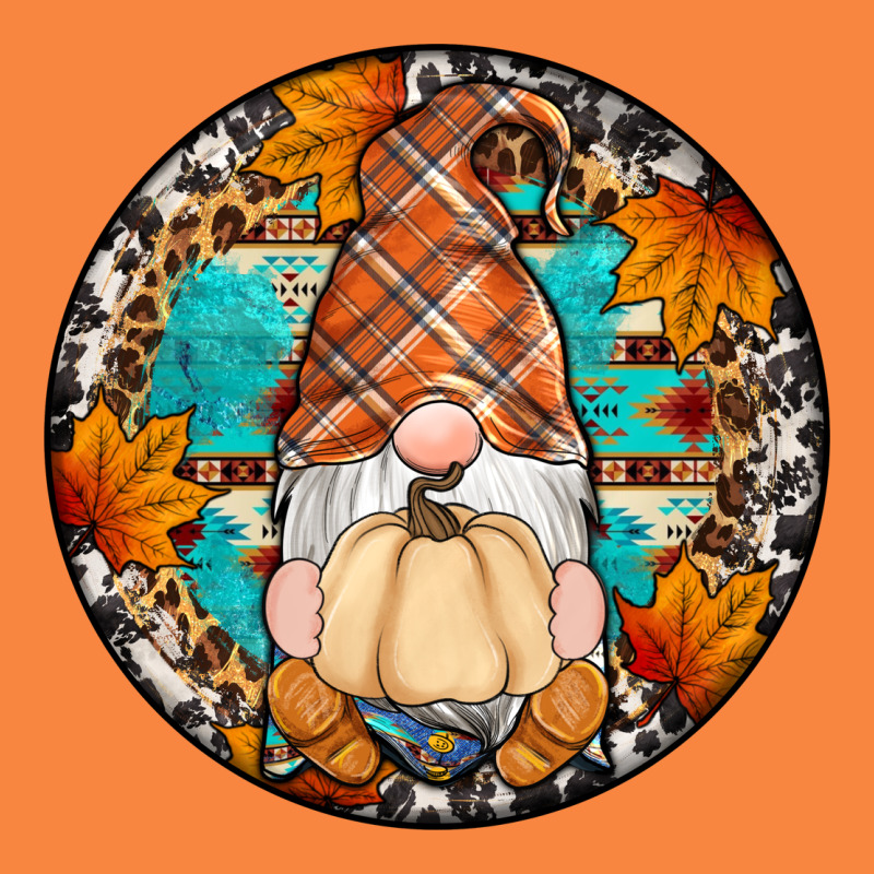 Fall Gnomes Round Earrings Premium Sweatshirt by Artiststas | Teevron