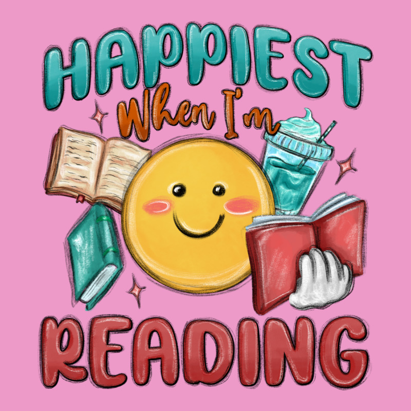 Happiest When I'm Reading Urban Hoodie by MaliasSmallBusiness | Teevron