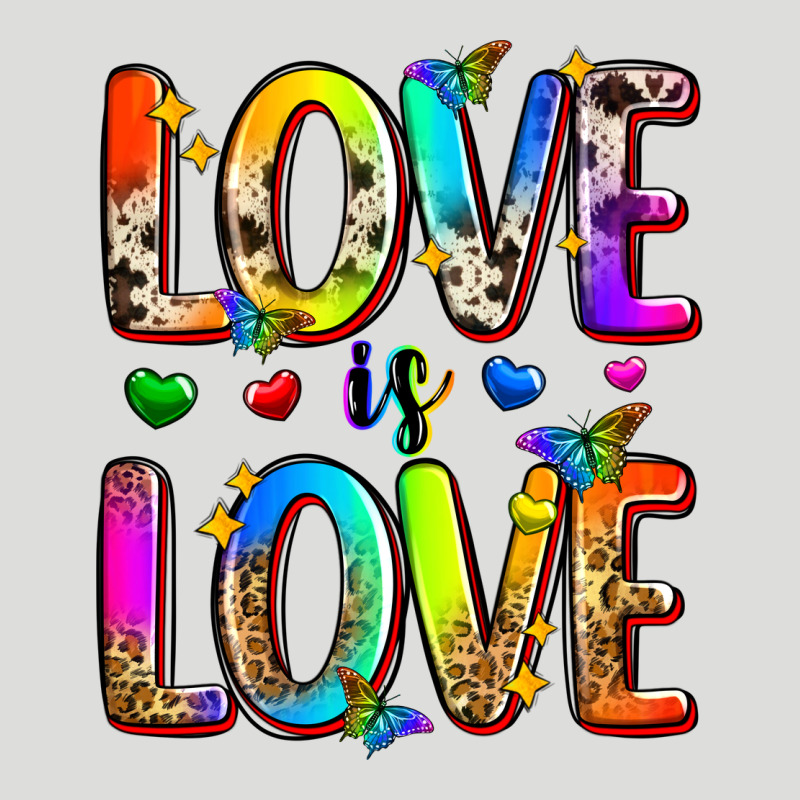 Love Is Love Zipper Hoodie by Zillion Design Studio | Teevron