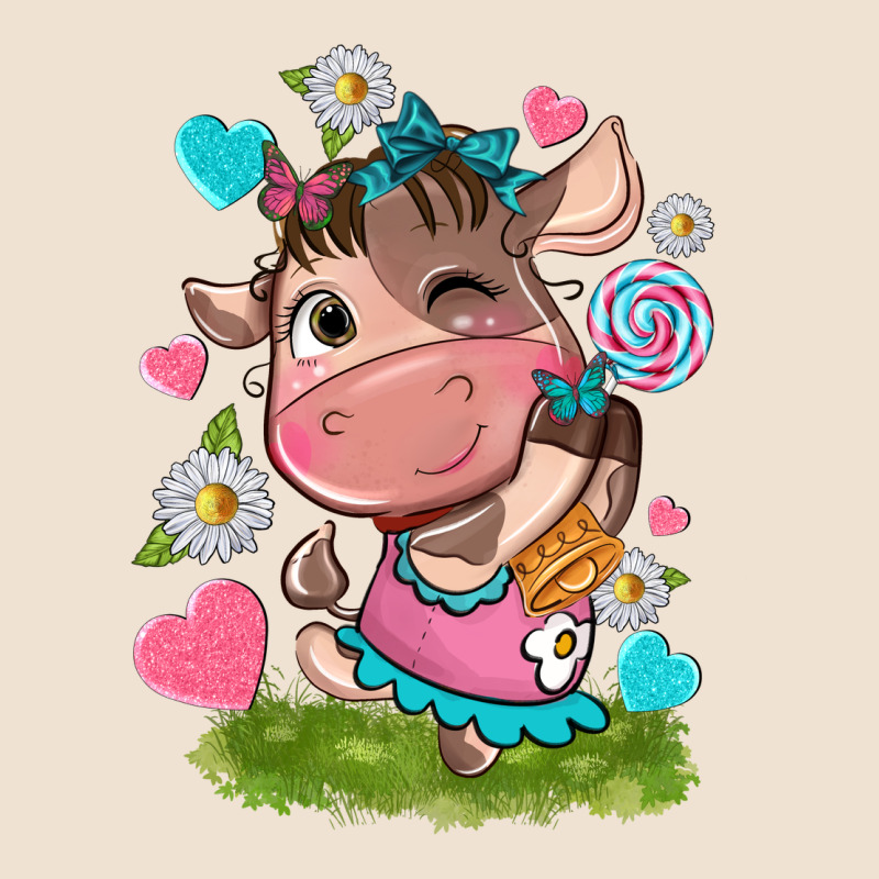 Little Cute Cow Urban Hoodie by NancyCooperArtShop | Teevron