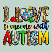 I Love Someone With Autism Zipper Hoodie | Teevron