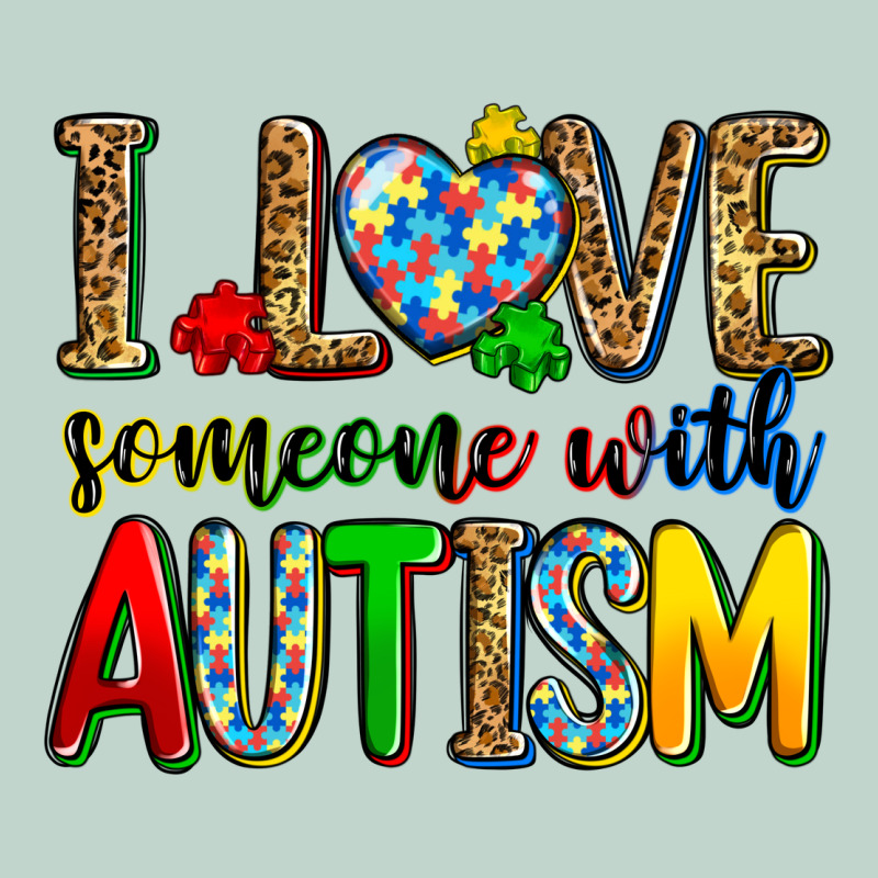 I Love Someone With Autism Zipper Hoodie by Zillion Design Studio | Teevron