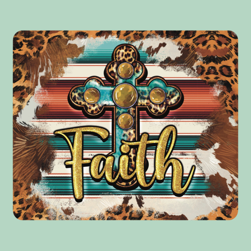 Faith Cross Mousepad Classic Tee by BarkalooDesign | Teevron