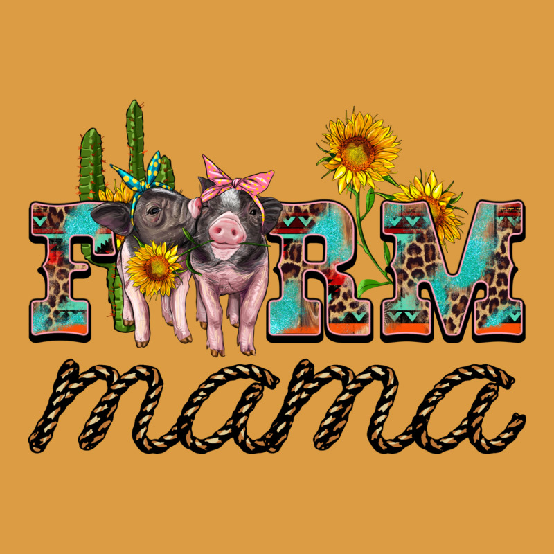 Farm Mama With Baby Pigs Urban Heavy Tee by Artiststas | Teevron