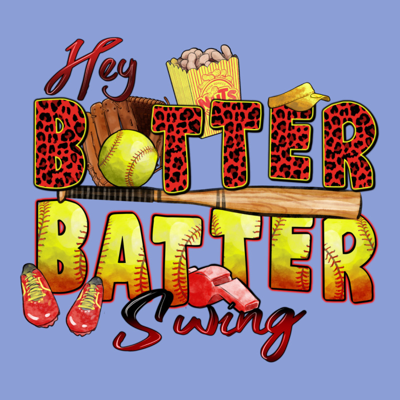 Hey Batter Batter Swing Softball Long Sleeve Tee by Zillion Design Studio | Teevron