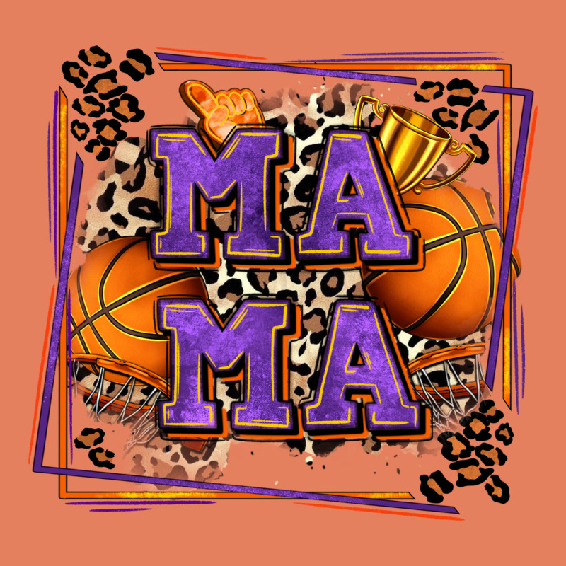 Basketball Mama With Leopard Classic Tee by Zillion Design Studio | Teevron