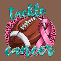 Tackle Cancer Football Zipper Hoodie | Teevron