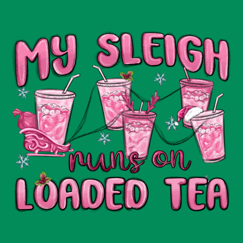 My Sleigh Runs On Loaded Tea Urban Hoodie by MaliasSmallBusiness | Teevron