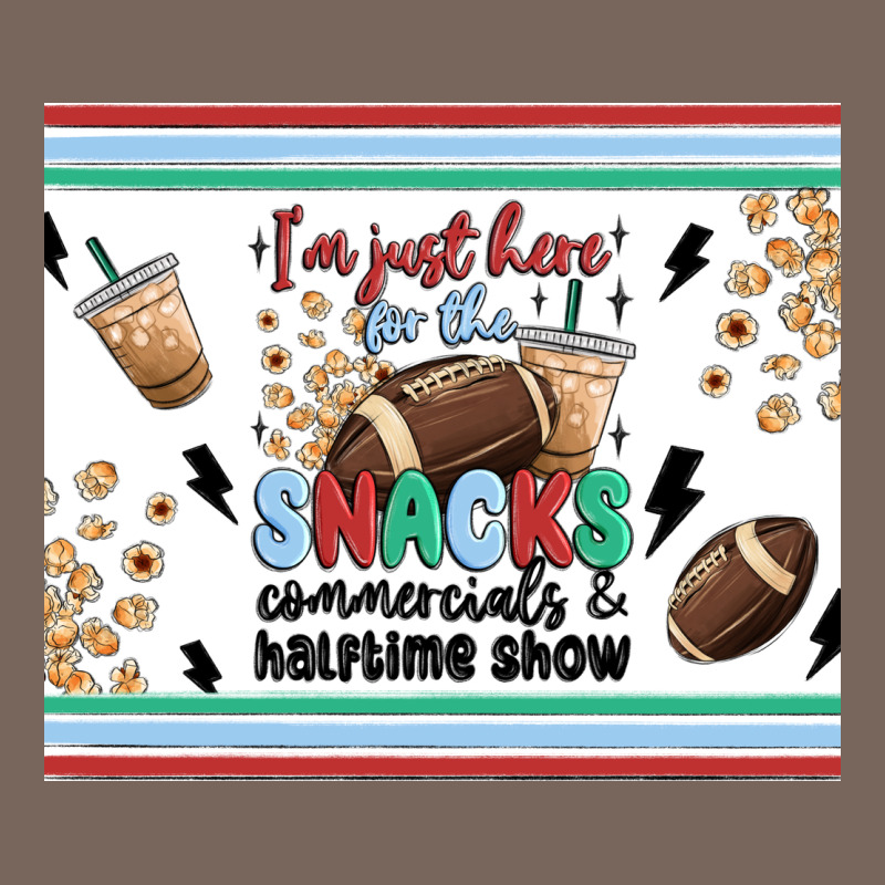 I'm Just Here For The Snacks Premium Hoodie by MaliasSmallBusiness | Teevron